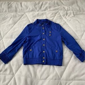 H&M Blue Jaket Size:4.